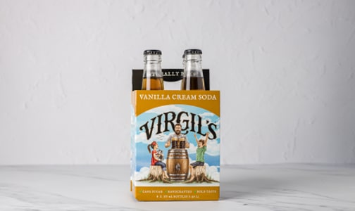 All-Natural Handcrafted Soda - Vanilla Cream- Code#: DR4016