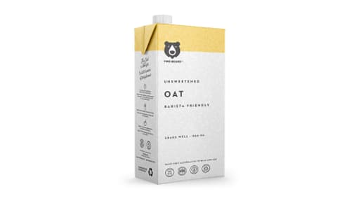 Unsweetened Barista Friendly Oat Milk- Code#: DR4055
