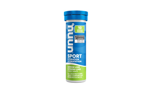 Sport - Lemon-Lime Electrolyte Tablets- Code#: DR4441