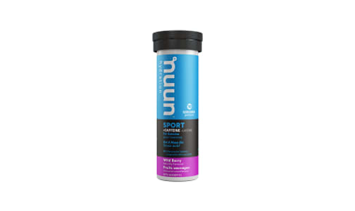 Sport + Caffeine - Wildberry Electrolyte Tablets- Code#: DR4446