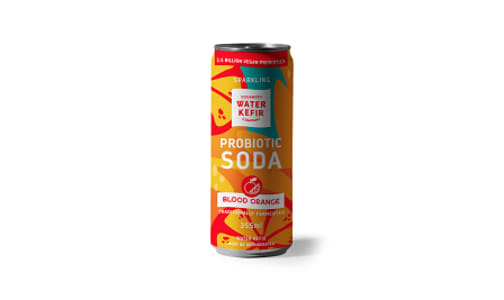Organic Blood Orange Sparkling Probiotic Soda- Code#: DR5190