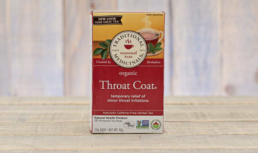 Organic Throat Coat Tea- Code#: DR925