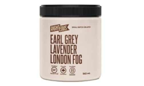 Earl Grey Lavender London Fog Gelato (Frozen)- Code#: DY0077