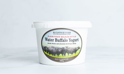 Water Buffalo Yogurt - Plain - Thick Balkan Style- Code#: DY0108