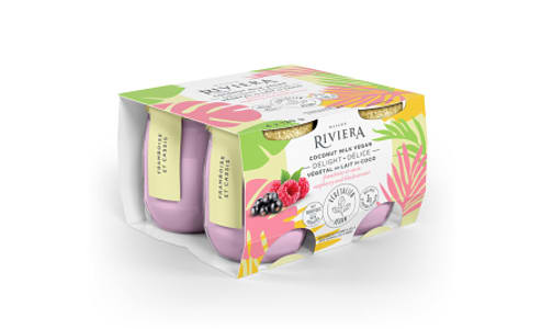 Petit Pot - Raspberry & Black Currant Coconut Yogurt- Code#: DY0117