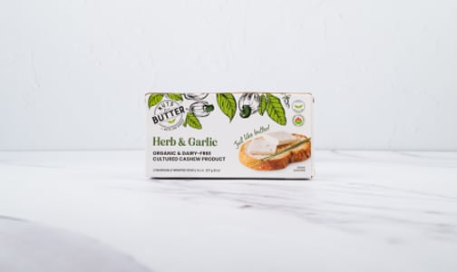 Organic Nuts for Butter - Herb & Garlic- Code#: DY0161