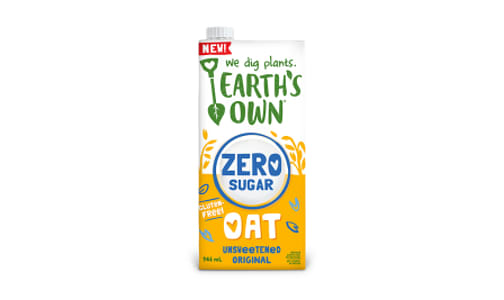 Zero Sugar Unsweetened Original Oat UHT- Code#: DY0249