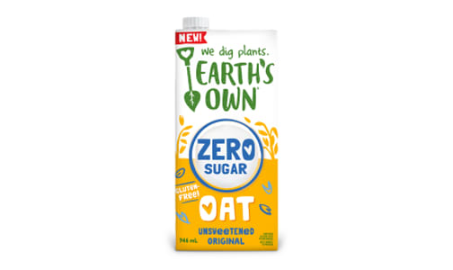 Zero Sugar Unsweetened Original Oat UHT- Code#: DY0249