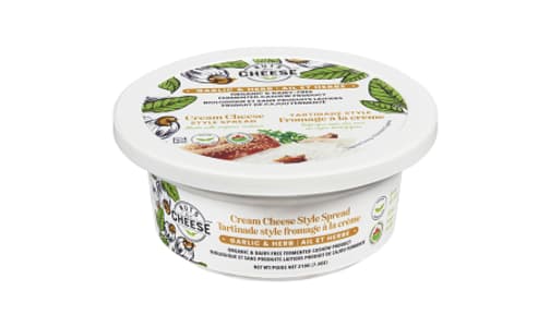 Organic Garlic & Herb - Cashew Cream Cheese- Code#: DY0274