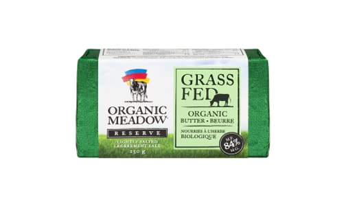 Organic Grass Fed Lightly Salted 84% Butter- Code#: DY0283
