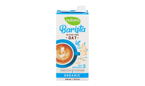 Gluten Free Organic Oat Barista- Code#: DY0293