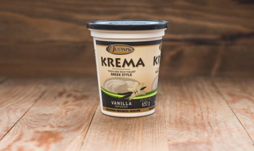 Krema Greek Style Vanilla Yogurt - 11% MF- Code#: DY065