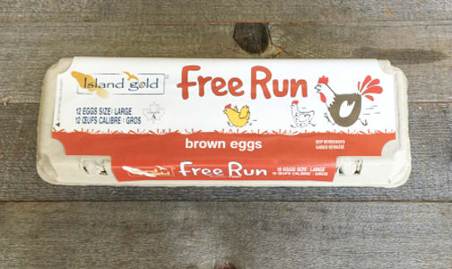 Free Run Large Brown Eggs- Code#: EG0131