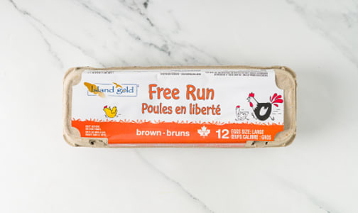 Free Run Large Brown Eggs- Code#: EG0131
