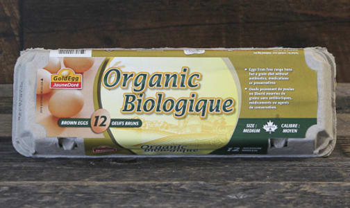 Organic Gold Egg - Medium- Code#: EG7000