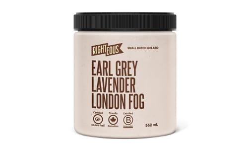 Earl Grey Lavender London Fog Gelato (Frozen)- Code#: FD0174