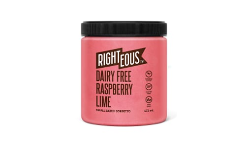 Raspberry Lime Sorbetto - Dairy Free (Frozen)- Code#: FD0185
