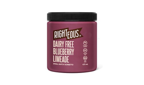 Blueberry Limeade Sorbetto - Dairy Free (Frozen)- Code#: FD0192