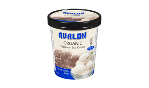 Organic Ice Cream Vanilla Bean (Frozen)- Code#: FD0194