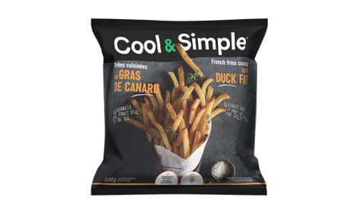 French Fries Cooked With Duck Fat (Frozen)- Code#: FZ0309