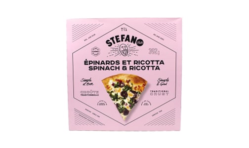 Spinach & Ricotta Pizza (Frozen)- Code#: FZ0341