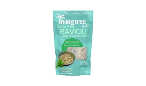 Plant Based Ravioli - Basil Ricotta (Frozen)- Code#: FZ0360