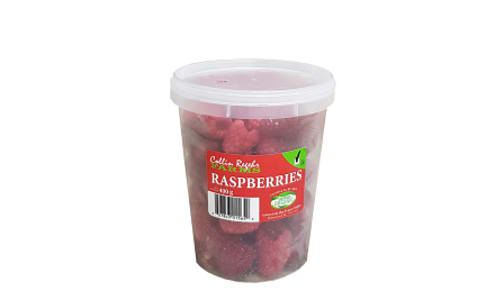 Organic Raspberries (Frozen)- Code#: FZ130