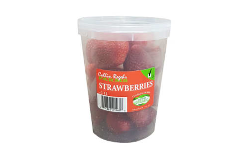 Organic Strawberries (Frozen)- Code#: FZ133