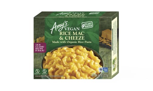 Mac & Cheese (Rice Pasta) - Dairy / Gluten / Soy Free (Frozen)- Code#: FZ952