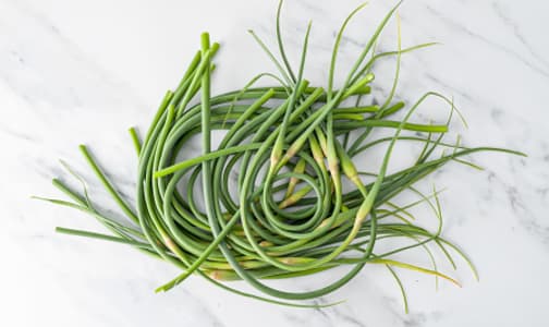 Local Organic Garlic, Scapes- Code#: PR100961LPO