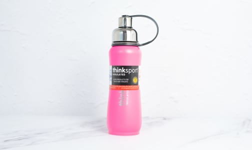 17 oz (500 ml) Insulated Sports Bottle - Hot Pink- Code#: HH0437