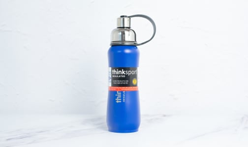 17 oz (500 ml) Insulated Sports Bottle - Blue- Code#: HH0449