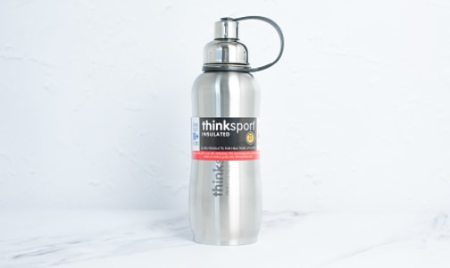 25 oz (750 ml) Insulated Sports Bottle - Stainless- Code#: HH0457