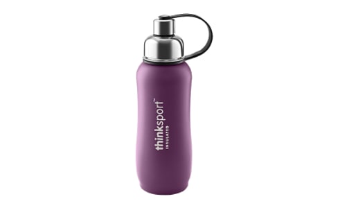 25 oz (750 ml) Insulated Sports Bottle - Purple- Code#: HH0472