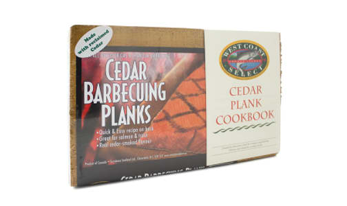 2Pack Cedar Planks + Cookbook- Code#: HH0927