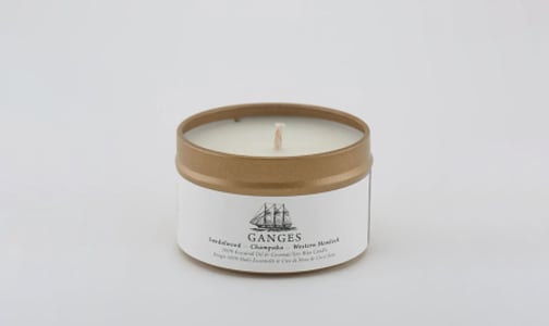 Ganges Tin Candle- Code#: HH1118