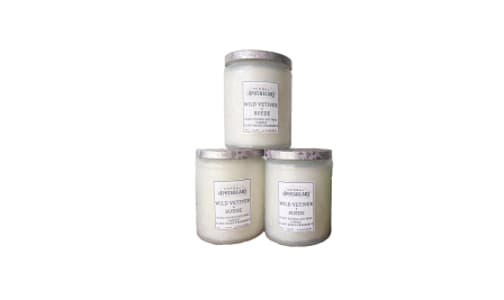Wild Vetiver and Suede Candle- Code#: HH1182