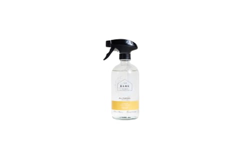 All Purpose Cleaner In Glass Bottle with Sprayer Lemon Tea Tree- Code#: HH1268