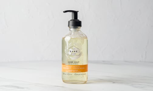 Bergamot + Lime Hand Soap Glass Bottle with Pump- Code#: HH1278