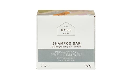Shampoo Bar Peppermint, Pine + Geranium- Code#: HH1280