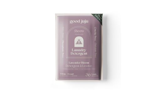 Detergent Sheets In Lavender Bloom- Code#: HH1364