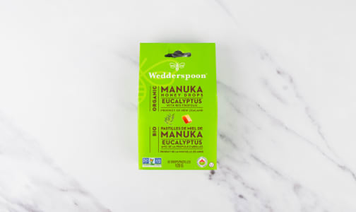 Organic Manuka Honey Drops - Eucalyptus- Code#: HL040