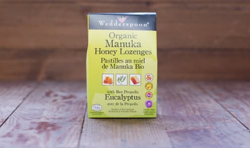 Organic Manuka Honey Drops - Eucalyptus- Code#: HL040
