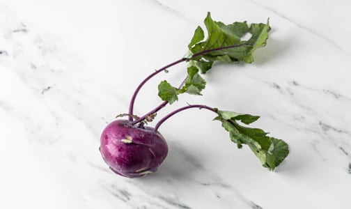 Local Organic Kohlrabi - (Green or Purple)- Code#: PR100142LCO