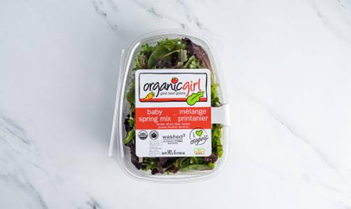 Organic Lettuce, OG Baby Spring Mix 5oz- Code#: PR216870NCO