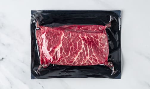 Natural Beef Flat Iron Steaks (Frozen)- Code#: MP0034-NV