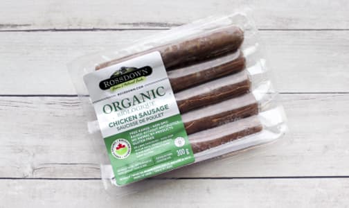 Organic Apple Spice Sausages (Frozen)- Code#: MP0064