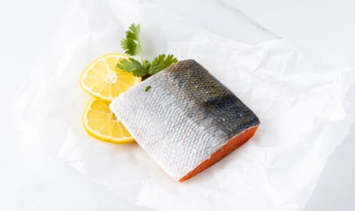 Sockeye Salmon Skin-on Portion (Frozen)- Code#: MP0228