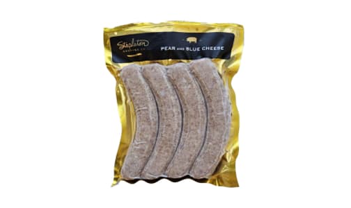 Pear & Blue Cheese Sausage (Frozen)- Code#: MP0322