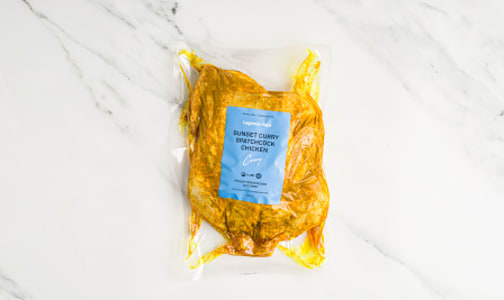 FRESH Sunset Curry Spatchcock Chicken- Code#: MP0363